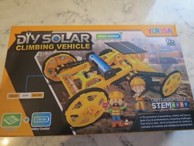 New DIY solar Climbing Vehicle Kit by Yerloa stem educational toy 6 & up battery