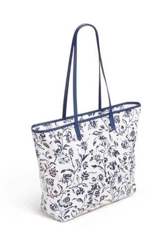Vera Bradley Large Everyday Tote Bag Perennially Cream New With Tags!! - Picture 3 of 6