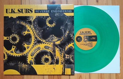 UK SUBS Reverse Engineering LP GF Lim Green | M NM | 2022 Cleopatra | UK Punk