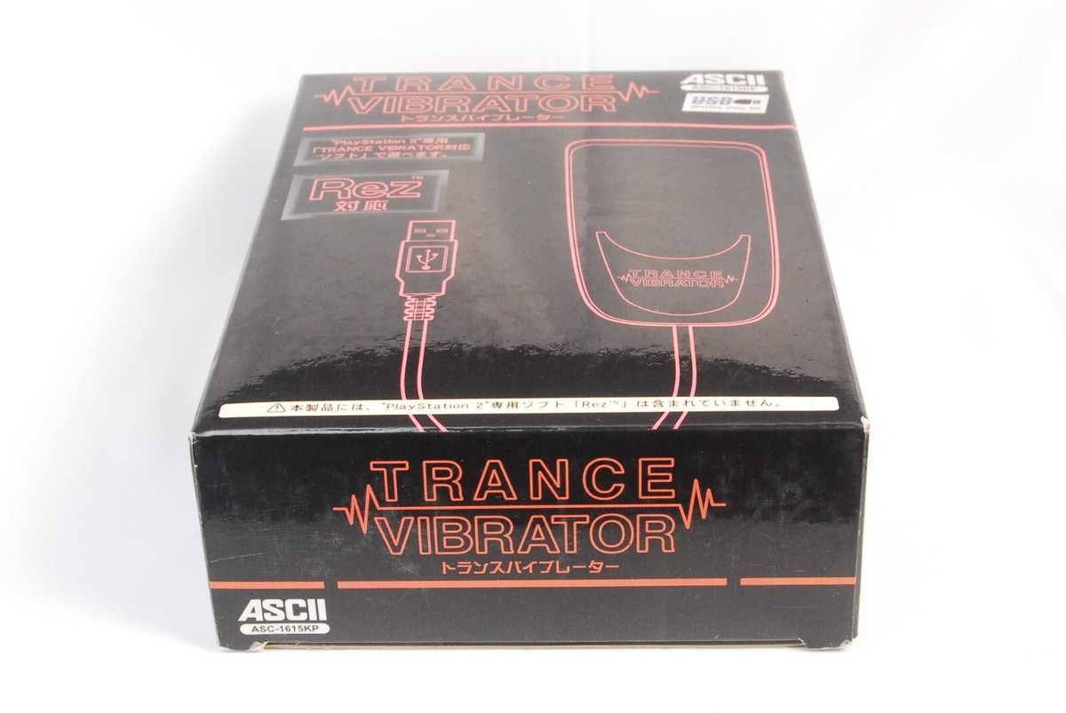 Rez with Trance Vibrator Box Sony PlayStation 2 PS2 Japan