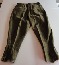 WWI WORLD WAR I UNIFORM PANTS HEAVY WOOL 28X23 TAPERED LEG