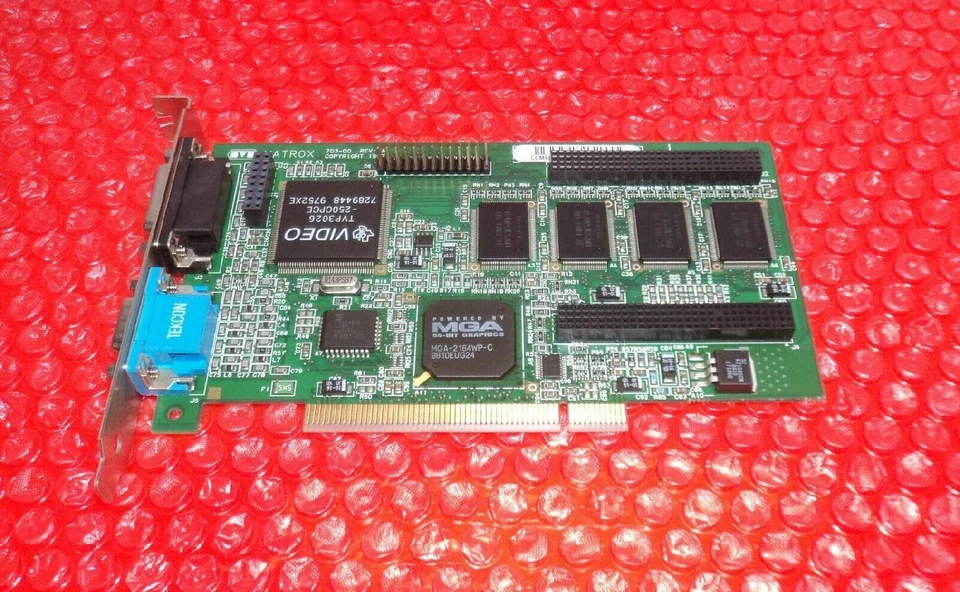 D3568-69201 HEWLETT PACKARD HP MATROX PCI VIDEO CARD MILLENNIUM II 8MB WITH VGA - Image 2 of 4