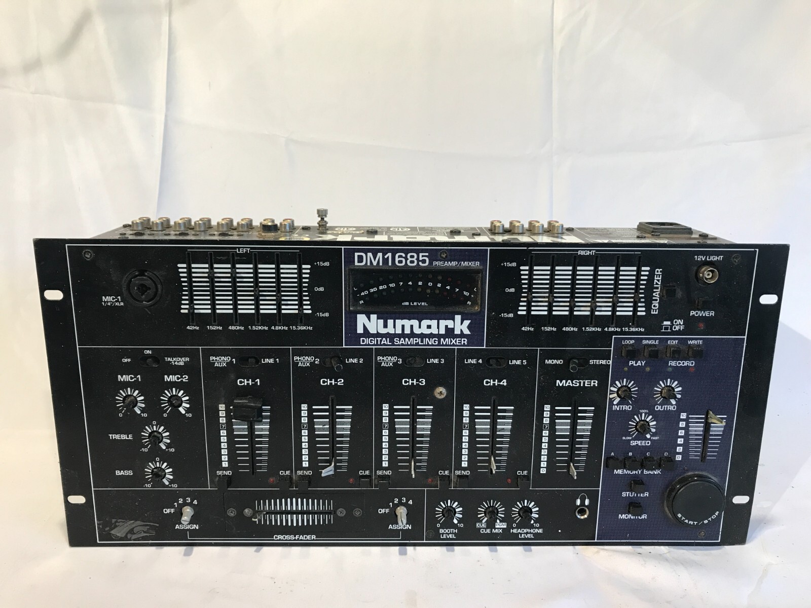 Numark Digital Sampling Mixer DM1685 spares repairs eBay