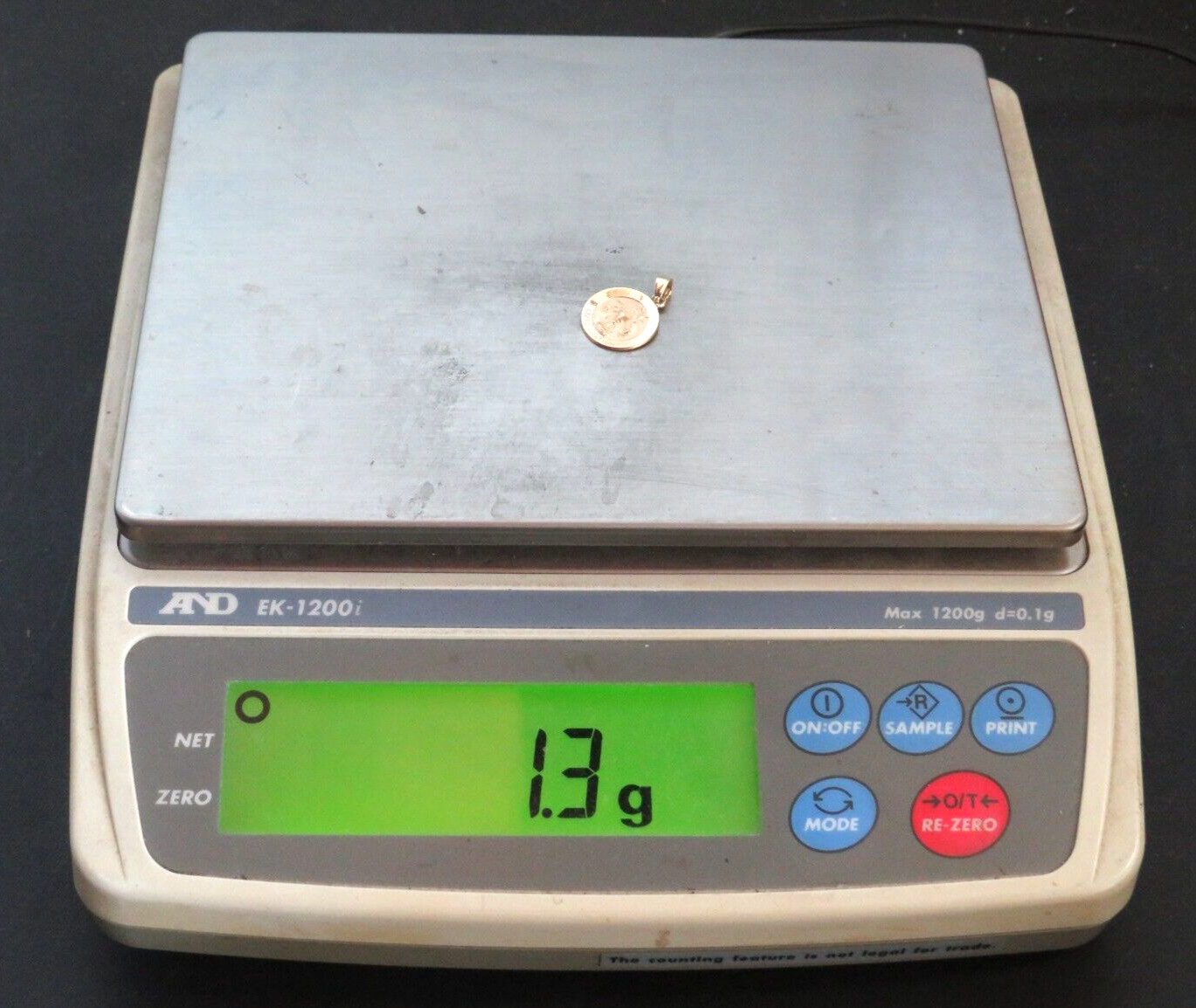 L@@K Small Solid 14K Yellow Gold CONFIRMATION Pen… - image 12