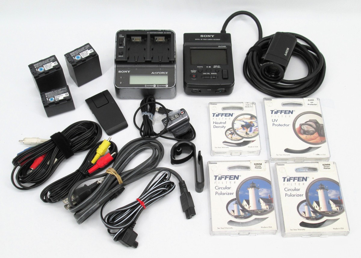 Sony HXR-MC1 Digital HD Video Camera Recorder System AC-VQH10 NP