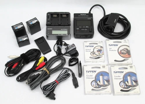 Sony HXR-MC1 Digital HD Video Camera Recorder System AC-VQH10 NP-FH70 + Case