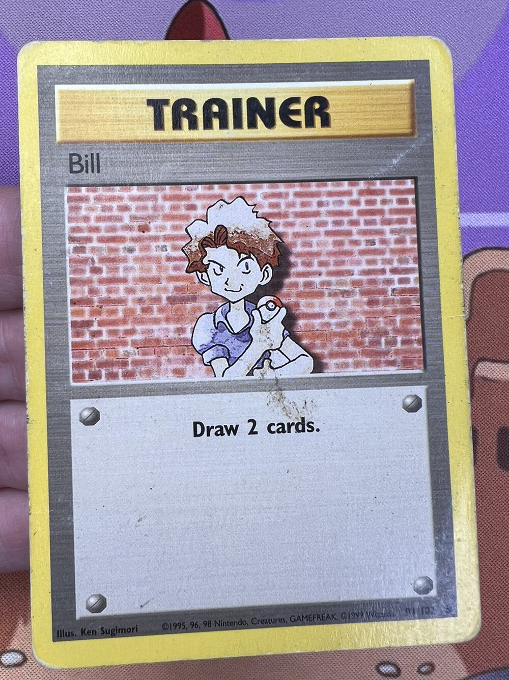 Mavin | Pokémon 1st edition trainer bill 91/102