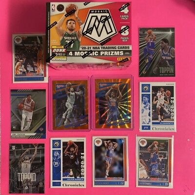   Great New York Knicks Julius Randle Brunson orange laser  21 Mosaic blaster 
