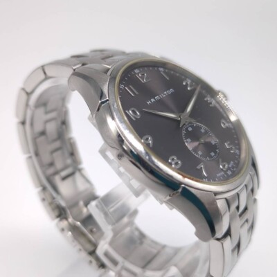 Hamilton H384110 Gray Dial Sumoseco Men's Analog Watch Hamilton H384110 Gray Dial Sumoseco Men's Analog Watch