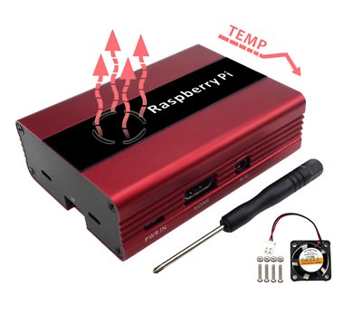 Nuova Custodia In Lega Di Alluminio Per Raspberry Pi B+/2/3 Modello B - Foto 6