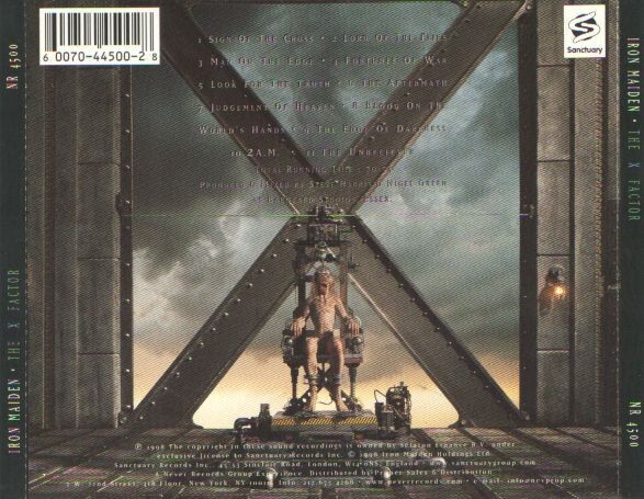 欧2LP Iron Maiden The X Factor 0190295852009 Parlophone 未開封 /00460 Iron Maiden The X Factor 180G NEW OVP Parlophone 2xVinyl LP