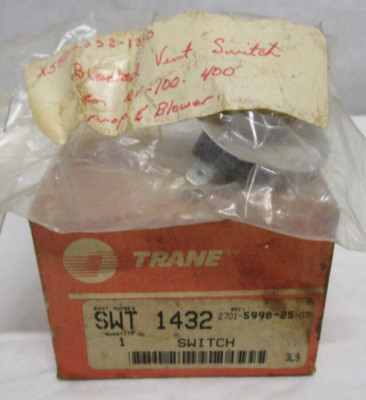 NEW TRANE SWT1432 BLOCKED VENT SWITCH