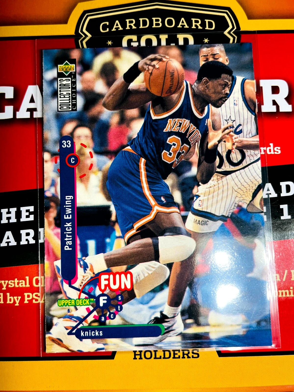 1995-96 Upper Deck Collector's Choice Patrick Ewing #183 New York Knicks V250
