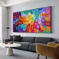 Abstract Hand Painted Oil Painting On Canvas For Living Room Home Decor X338