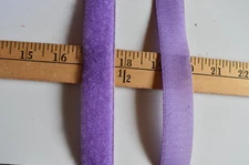 LITE PURPLE   HOOK & LOOP  SEW-ON  TAPES    1 "  WIDE     BY THE YARD