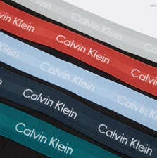 Calvin Klein Classic Fit  Cotton Men’s Trunk 5Pack Black, Color Waist,Size M