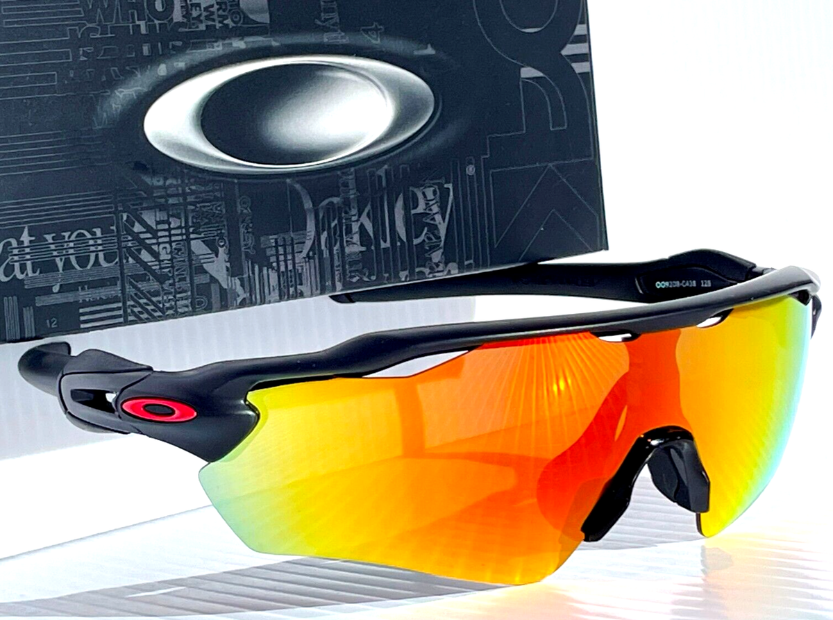 Oakley RADAR EV PATH Black Ducati Red POLARIZED Galaxy Ruby Lens