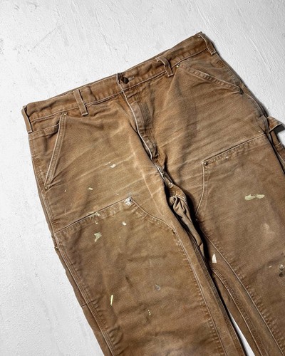 Carhartt Tan Double Knee Work Pants 