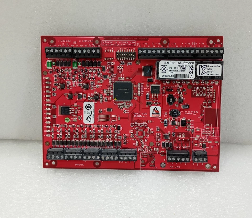 Authentic Mercury MR52-S3B HID Global PCB-00558 REV-A - Image 2 of 4