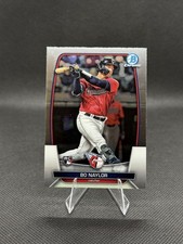 2023 Bowman Chrome #49 Bo Naylor Rookie Card RC Cleveland Guardians. rookie card picture