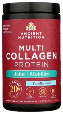 Ancient Nutrition Multi Collagen Protein Joint Mobility Vanilla Flavor