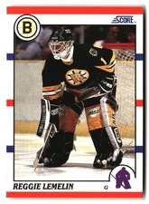 1990-91 Score American #159 Reggie Lemelin
