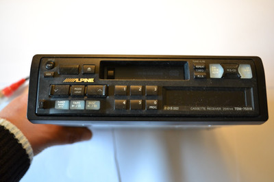 Alpine TDM-7531R Autoradio Kassette - Gebraucht - TOP