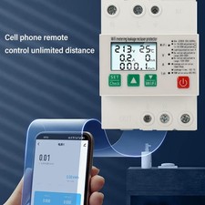 WIFI Smart Circuit Breaker Remote Control Home Automation Device White Plastic