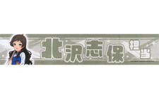 Shiho Kitazawa IDOLM STER MILLION LIVE Towel Large Design Used