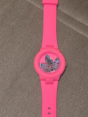 adidas Pink Women\'s Watch adidas Unisex Solar Project One Pink Resin Strap Watch 39mm  main image 2