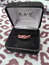 LeVian 14k Rose/strawberry Gold Diamond Ring