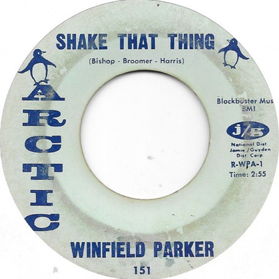 #ad WINFIELD PARKER Shake That Thing on Arctic funk northern soul 45 HEAR $30.00