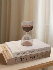 Fake Decorative Books-Set of 2 Linen Coffee Table Book Decor-Aesthetic Faux S...