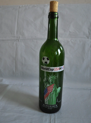 1994サッカーワールドカップUSA ワイン 1994 FIFA World Cup USA Liberty Empty Wine Bottle with Cork