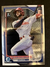 2024 Bowman Chrome 1st Prospects #BCP-146 - Raylin Heredia Philadelphia Phillies