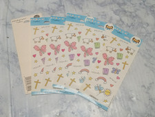 Hallmark Stickeroni Stickers Vintage 5 Sheets Made In USA