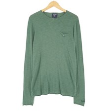 Woolrich Maglione Uomo Pullover Verde AC9 Taglia S