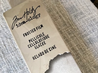 Tim Holtz Idea-ology Collage Tissue Paper - Frosted Film 2022