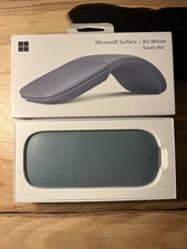 Microsoft Surface Arc Bluetooth BlueTrack Ambidextrous Mouse Wireless Ocean