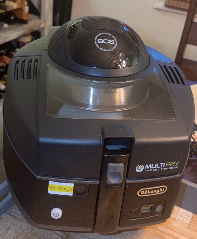 DeLonghi FH1130/1.BK Multi-Fry/Cooker/Air Fryer/Retail Box Discarded/SEE-DETAILS