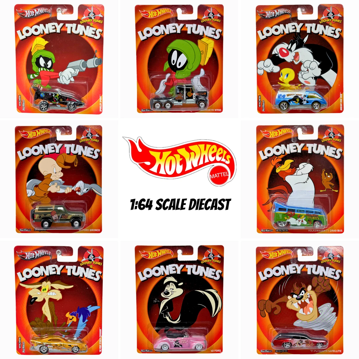 Las mejores ofertas en Hot Wheels Looney Tunes vehículos diecast y