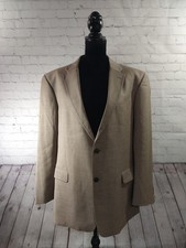 Men's TOMMY HILFIGER beige suit jacket / sports blazer - size 44 R / perfect  