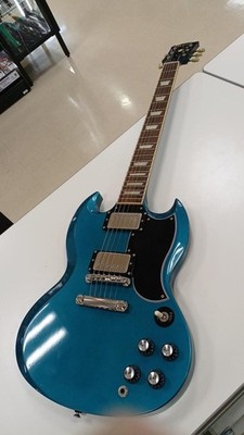 (BACCHUS) SG Used Mahogany body Mahogany neck Rosewood fingerboard Blue Softcase