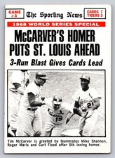 1969 Topps - #164 World Series Game #3 Card VG