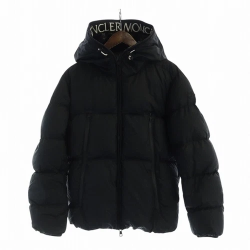 Piumino Moncler MONTCLA H2011B56900 C0300 manica lunga zip cappuccio logo