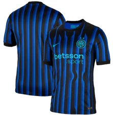 Nike Inter Milan 2025 - 26 Home Jersey - Lyon Blue/Black/Chlorine Blue