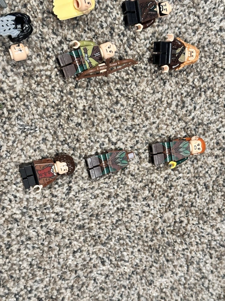 Lego Lord of the Rings & Hobbit Minifigure Lot Thorin Orc Warg Goblins READ DESC - Image 3 of 4