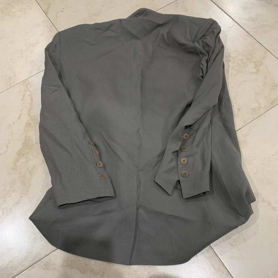 Auténtica chaqueta blazer Helmut Lang para mujer con un solo botón talla 8 Foto 2 de 4