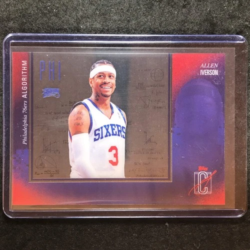 2025 Topps Signature Allen Iverson Base (RAW)