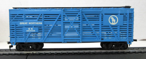 Bachmann HO Scale Blue Wood Stock Car Great Northern #1233 Neu | Zustand: New